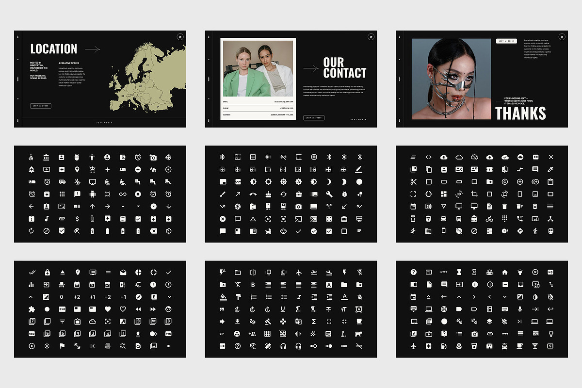 Jexy : Media Kit Google Slides, a Presentation Template by Punkl Camp (Photo 9 of 9)