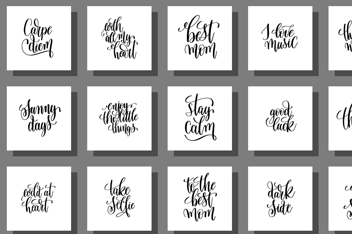 100 POSITIVE QUOTES, an Invitation Template by karakotsya (Photo 3 of 12)