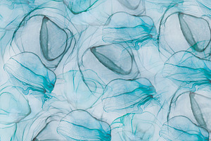 Abstract jellyfish background