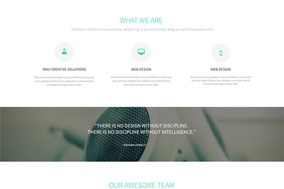 Clasius - Creative Agency/Portfolio, a Bootstrap Template by Clasdesign (Photo 2 of 4)