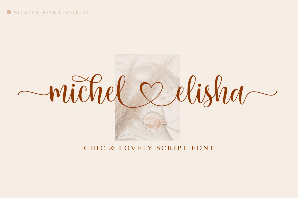 Michel Elisha Script, a Script Font by Fargun Studio | Creative Market
