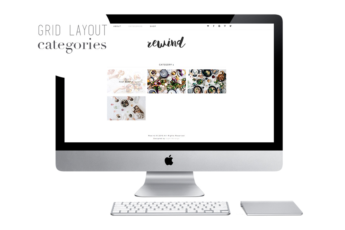 Responsive WP Theme - Rewind, a WordPress Template by Light Morango (Photo 4 of 4)