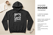 Gildan 18500 Hoodie Mockup, a Hoody Mockup by Pixel Foundry (Thumbnail 1 of 4)