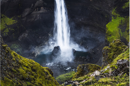 Dramatic close up of Haifoss, a Nature Photo by Igor Tichonow