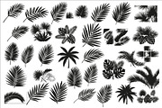 Stylish tropical palm wall decor, an Illustration by Amazin_art (Thumbnail 1 of 33)