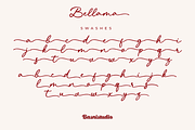 Bellama Signature Font, a Script Font by Basnistudio (Thumbnail 8 of 10)