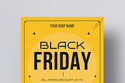 Black Friday Sale Flyer Template, a Flyer Template by MightyDesign (Thumbnail 4 of 8)