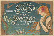 Renaissance Garden - Layered font, a Serif Font by Burntilldead (Thumbnail 3 of 7)