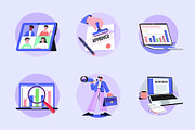 Business illustrations, a Finance Illustration by Brickclay (Thumbnail 7 of 9)