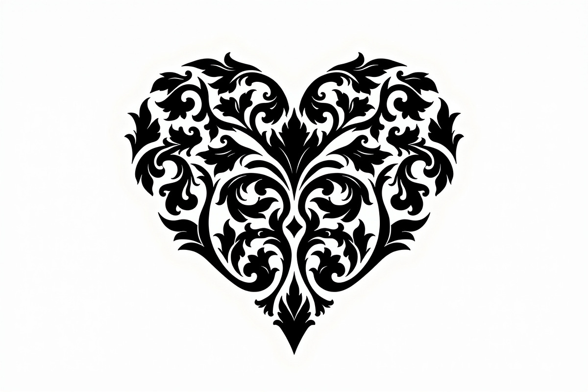 Ornamental Heart Bundle, an Illustration by balal (Photo 14 of 20)
