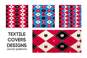 Covers design vector patterns, a Pattern Graphic by Helga Lukas (Thumbnail 4 of 7)