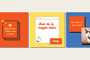 Retro Moxxi | Canva Social Media, a Social Media Template by Two Sleepy Heads Studio (Thumbnail 3 of 4)