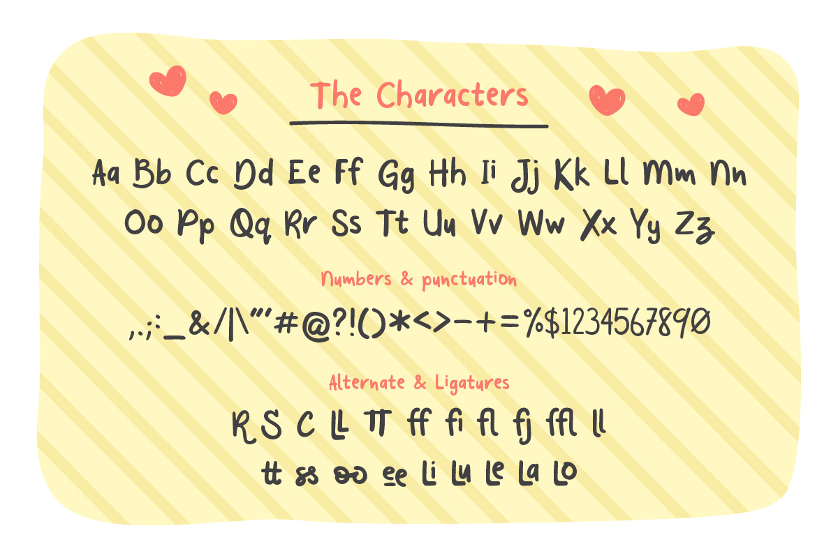 Puffy Fluffy, a Font by Me55enjah Design (Photo 8 of 8)