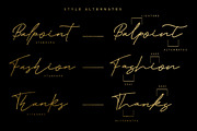 Baker Jackson Signature, a Script Font by Typenations (Thumbnail 8 of 11)
