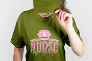 Nurse Shirt Design | Bold Nurse PNG, a Graphic by Vector Portal (Thumbnail 1 of 6)