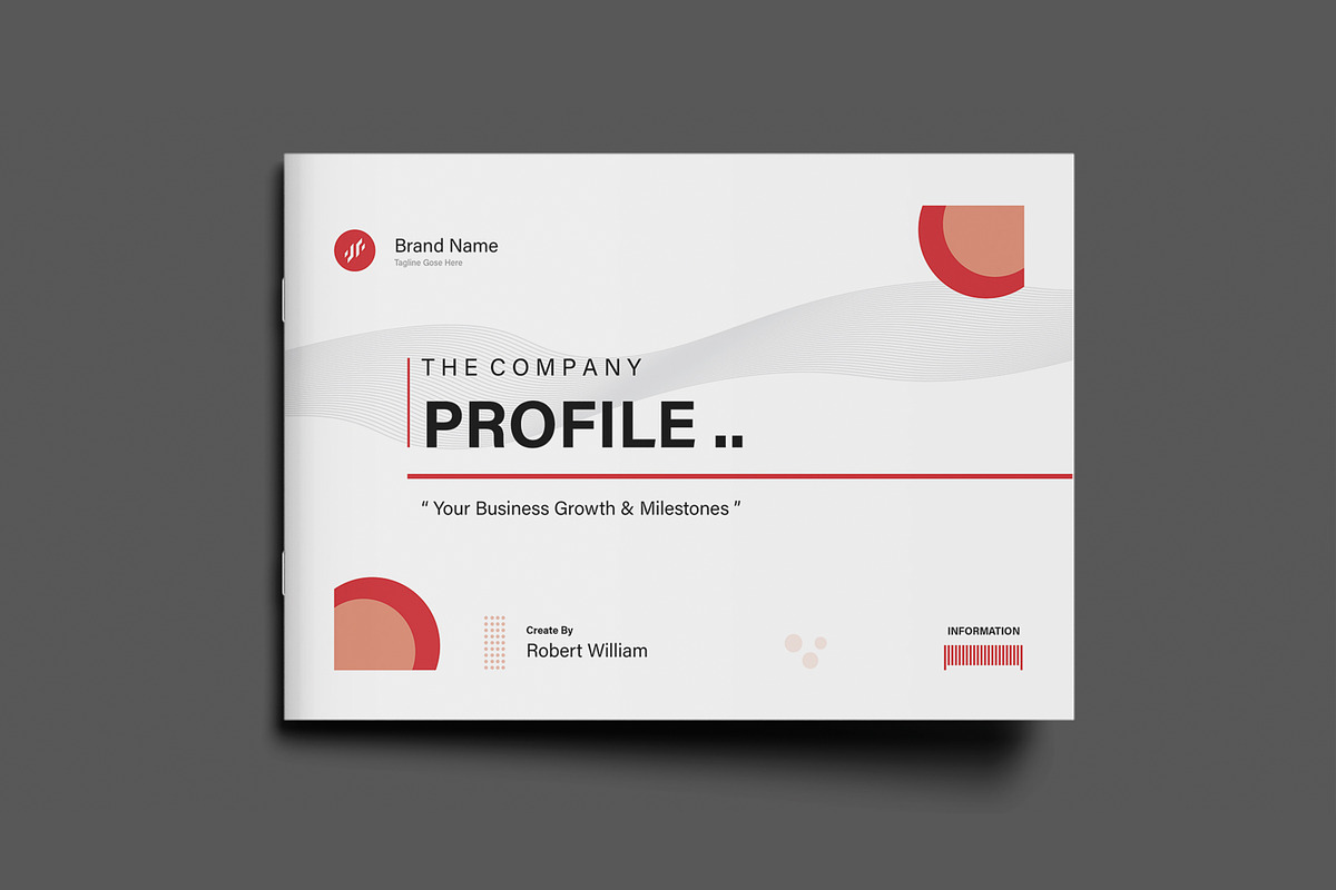 Company Profile Layout | Creative Market