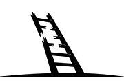 50 Broken Ladder Silhouette Bundle, an Illustration by Designs_River (Thumbnail 50 of 51)
