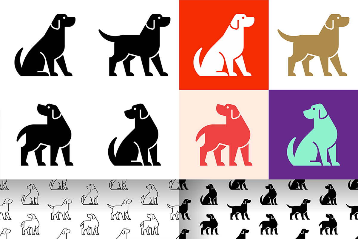 Dog Logo, a Graphic by NataliiaVolyk (Photo 1 of 6)