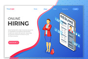 Job Vacancy Employment and Hiring, a Person Illustration by TAlex (Thumbnail 2 of 6)