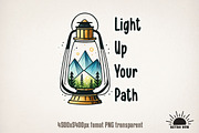 Camping Sublimation Bundle Hiking, an Object Graphic by GlitterCraft (Thumbnail 10 of 21)