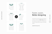 6x Women T-shirt Ghost Mock-ups Set, a Books & Magazine Mockup by Apparel_Mockups (Thumbnail 6 of 22)