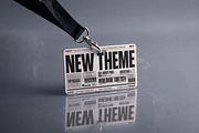 Horizontal Lanyard ID Badge Mockup, an Advertising Mockup by Designer Dude (Thumbnail 1 of 2)