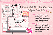 Last Toast Bachelorette Party RSVP, a Social Media Template by bellaROSEworkshop (Thumbnail 5 of 5)