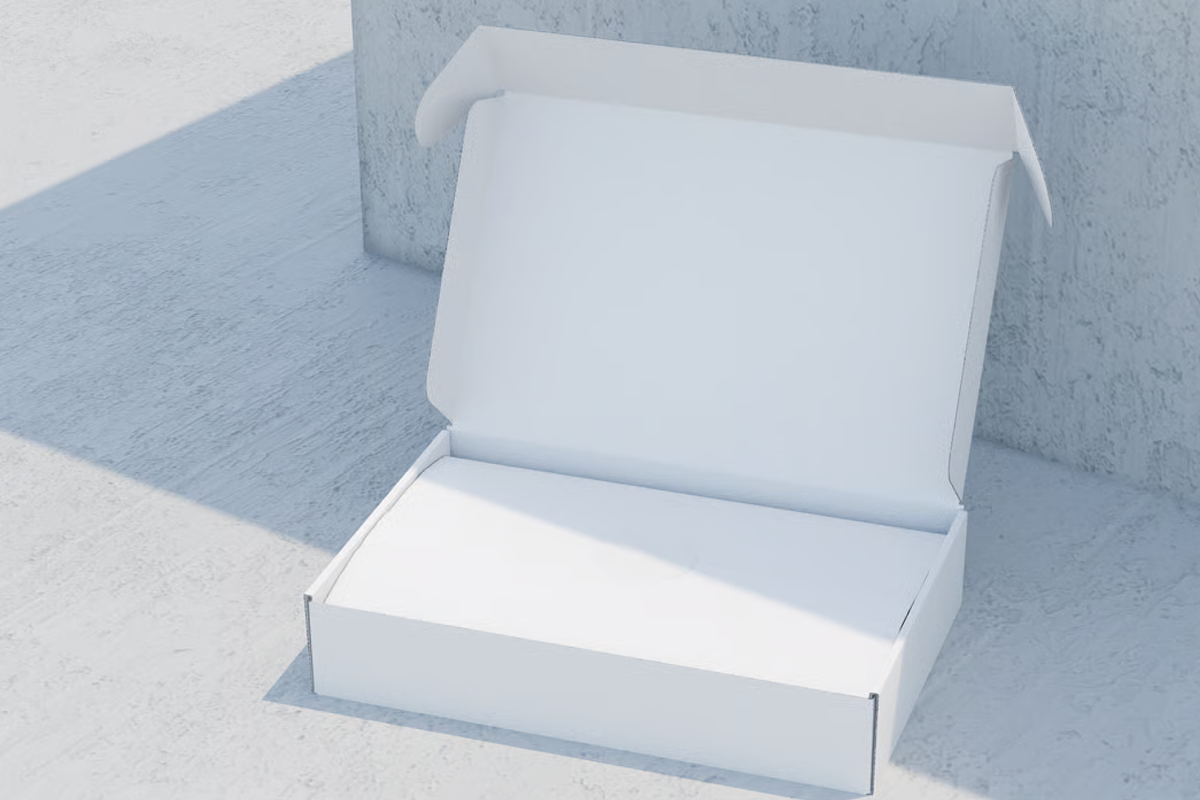 Side Box Mockup, a Packaging Mockup by graphicsauce
