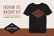 Fashion Tee Mockup Kit, a Shirt Mockup by The Mock Shop (Thumbnail 1 of 5)