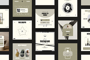 Podcast | Social Media Post, a Social Media Template by KreateTribe