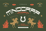 MINOGRAP - Vintage Handdrawn Font, a Font by Rightwheels (Thumbnail 1 of 10)