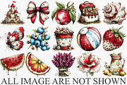 Whimsical Summer Clipart Bundle, an Illustration by Canvas Craft (Thumbnail 4 of 7)