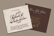 Yesternight - Classic Script, a Script Font by Letterhend Studio (Thumbnail 3 of 10)