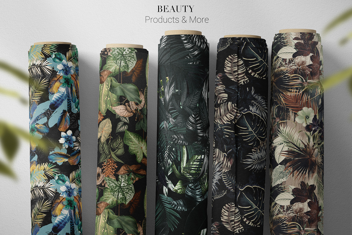 Dark Summer| Foliage Pattern, a Pattern Graphic by Luiz da Rolt Grathwohl (Photo 6 of 7)