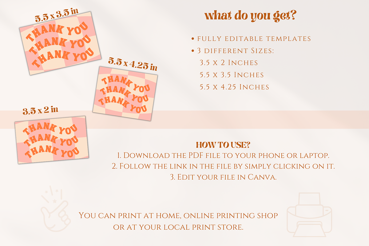 Business Thank You Card Template, a Templates & Theme by Boltik Studio (Photo 2 of 7)