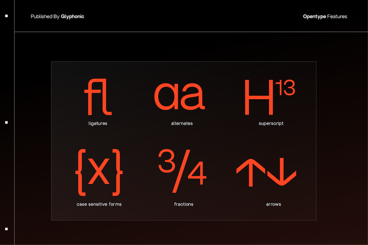 GC North Sans - Neo Modern Sans, a Sans Serif Font by Glyphonic (Photo 14 of 15)
