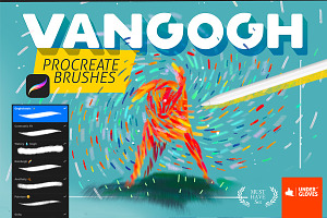 VAN GOGH Brushes For Procreate 5