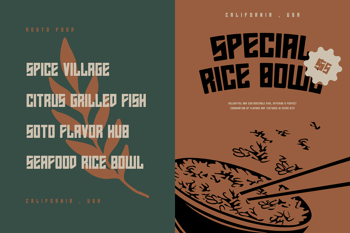 OLDMAIL - Retro Display Font, a Font by Rightwheels (Photo 4 of 10)