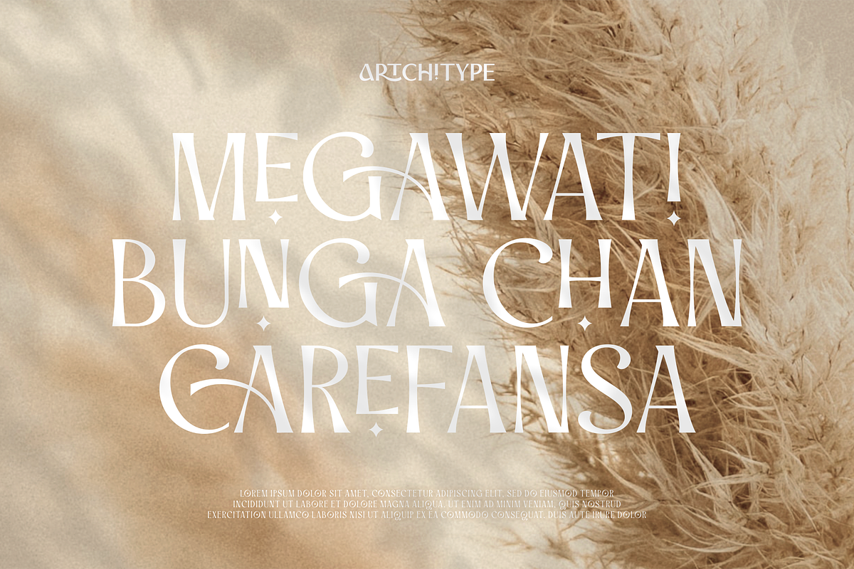 Saqirah - Elegant Display Serif, a Serif Font by Artchitype Studio (Photo 11 of 16)