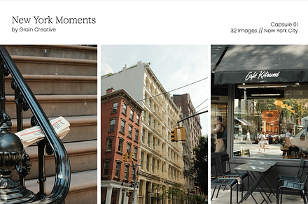 New York City Moments Capsule, an Architecture Photo by Grain Creative