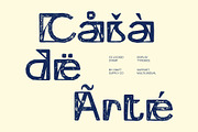 CS Locked Stamp, a Sans Serif Font by Craft Supply Co. (Thumbnail 7 of 8)