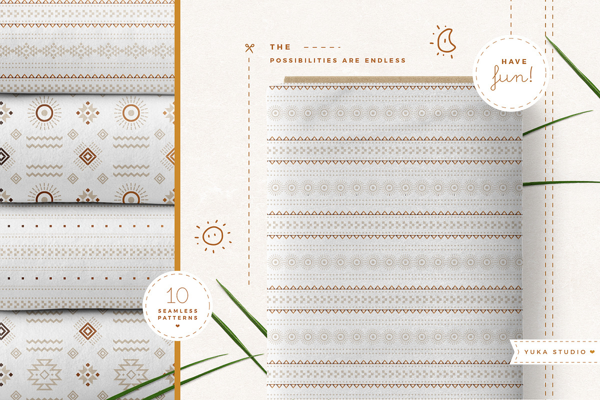 Aztec Designs, a Pattern Graphic by Yuka Baby (Photo 3 of 5)
