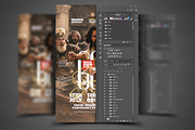 Make Room for God Church Flyer PSD, a Social Media Template by church flyer templates (Thumbnail 5 of 12)
