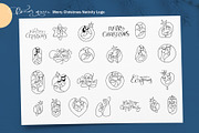 Merry Christmas Nativity Logo SVG, an Object Graphic by Happy Letters (Thumbnail 3 of 7)