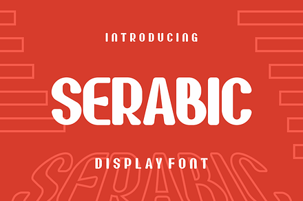 Serabic - Bold Typeface