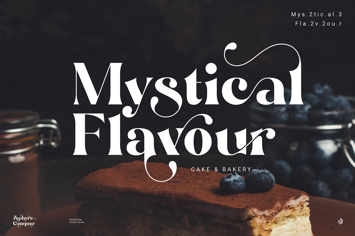 Zephyre Conquer, a Serif Font by Aluyeah Studio (Photo 11 of 15)