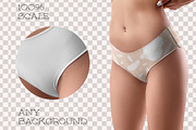 9 Mockups Woman Underwear. Top and P, a Product Mockup by PSD Market (Thumbnail 4 of 15)