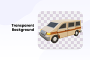 3D Vehicles Illustration Vol 1, a Cars & Vehicle 3D Model by SLAB! Design (Thumbnail 2 of 3)