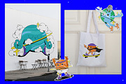 Suspicious Space: illustrations set, an Illustration by marmarina (Thumbnail 9 of 10)