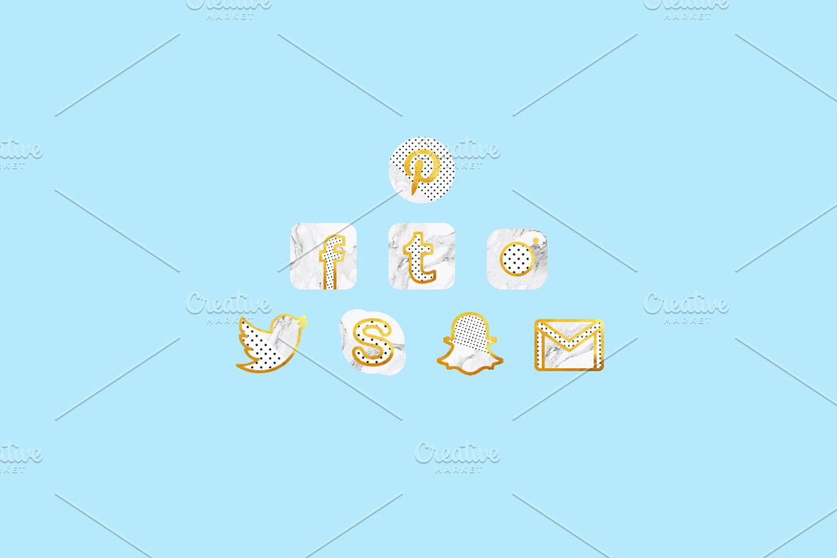 Modern Business Card + 8 Icons, a Business Card Template by cadinera (Photo 6 of 6)